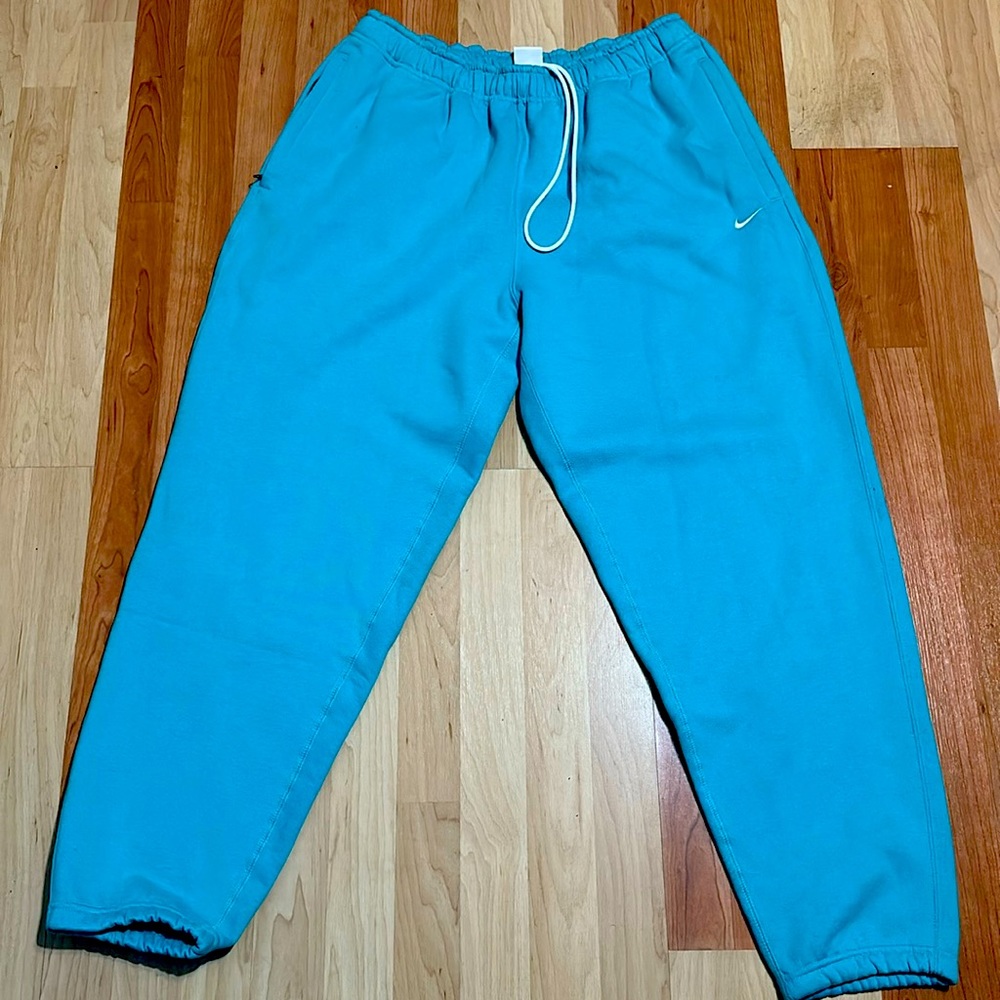 Blue Nike baggy joggers